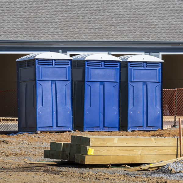 are there any additional fees associated with portable restroom delivery and pickup in Georgetown Michigan